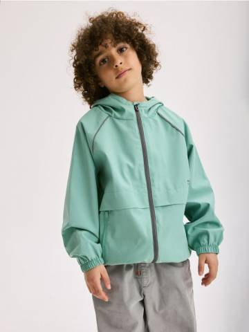 Reserved - Куртка з капюшоном oversize - світло-зелений - 8449X-70X Reserved - Куртка з капюшоном oversize - світло-зелений - 8449X-70X