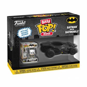 Набор игровых фигурок Funko Bitty Pop! Ride серии DC Comics Бэтмен и бетмобиль, от 3 лет (83621) Набор игровых фигурок Funko Bitty Pop! Ride серии DC Comics Бэтмен и бетмобиль, от 3 лет (83621)