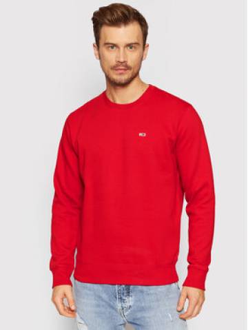 Tommy Jeans Світшот Fleece DM0DM09591 Червоний Regular Fit Tommy Jeans Світшот Fleece DM0DM09591 Червоний Regular Fit