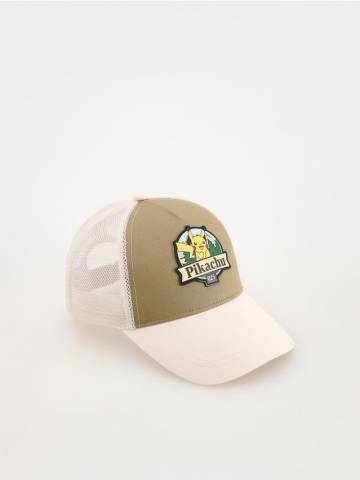 Reserved - BABIES` PEAKED CAP - синьо-зелений - 755DM-67X Reserved - BABIES` PEAKED CAP - синьо-зелений - 755DM-67X