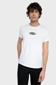 Мужская белая футболка Teddy Белый S ZADIG&VOLTAIRE JMTS01743_WHITE