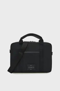 Мужская черная сумка для ноутбука FOUNDATION Черный ONESIZE Tommy Hilfiger AM0AM14439