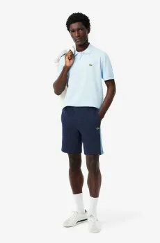 Мужские синие шорты Синий L-XL Lacoste GH9597I0M
