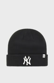 Черная шапка MLB NY YANKEES RAISED Черный ONESIZE 47 Brand RKN17ACE-BKA
