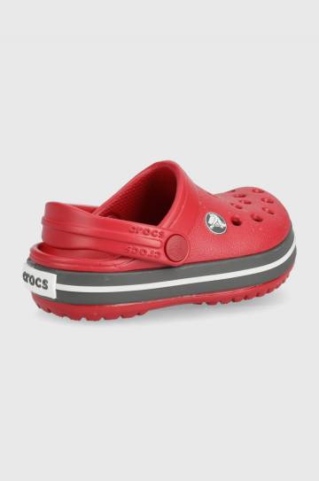 Детские шлепанцы Crocs цвет красный Детские шлепанцы Crocs цвет красный