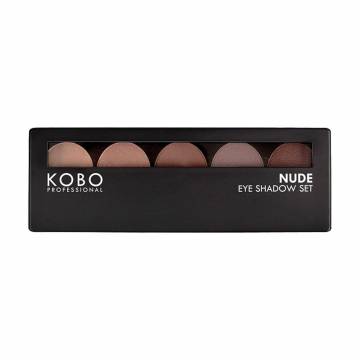 Палетка теней для век Kobo Professional Eye Shadow Set Nude, 9 г Палетка теней для век Kobo Professional Eye Shadow Set Nude, 9 г