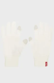 Женские белые перчатки Белый S Levi’s® 224687;20.20