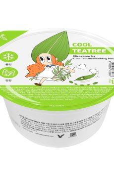 Маска для лица Elizavecca Icy Cool Teatree Modeling Pack, 28 г