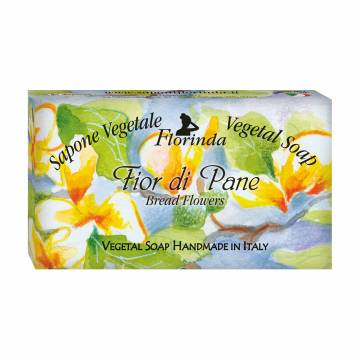 Натуральное мыло Florinda Vegetal Soap Bread Flowers Цветы хлебного дерева, 100 г Натуральное мыло Florinda Vegetal Soap Bread Flowers Цветы хлебного дерева, 100 г
