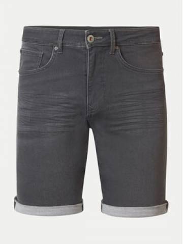 Petrol Industries Джинсові шорти M-1040-SHO001 Сірий Slim Fit Petrol Industries Джинсові шорти M-1040-SHO001 Сірий Slim Fit
