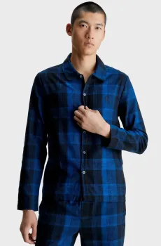 Мужская рубашка в клетку L/S BUTTON DOWN Разноцветный S Calvin Klein 000NM2461E