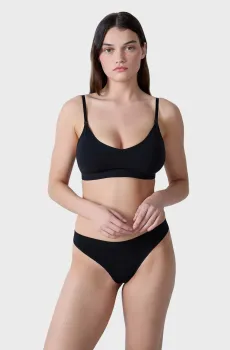 Женский черный бюстгальтер-брасьер AMANDE BABY Черный XL Etam 6553129