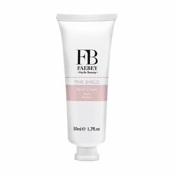 Крем для лица Faebey Pink Shield Facial Cream с ретинолом и розой, 50 мл Крем для лица Faebey Pink Shield Facial Cream с ретинолом и розой, 50 мл