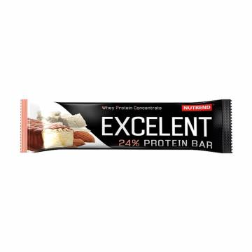 Протеиновый батончик Nutrend Excelent 24% Protein Bar Марципан и миндаль, 85 г Протеиновый батончик Nutrend Excelent 24% Protein Bar Марципан и миндаль, 85 г