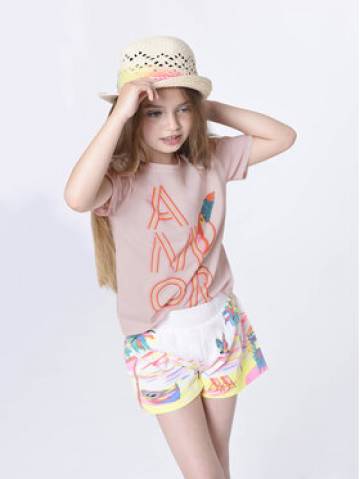 Billieblush Футболка U15B25 Рожевий Regular Fit Billieblush Футболка U15B25 Рожевий Regular Fit