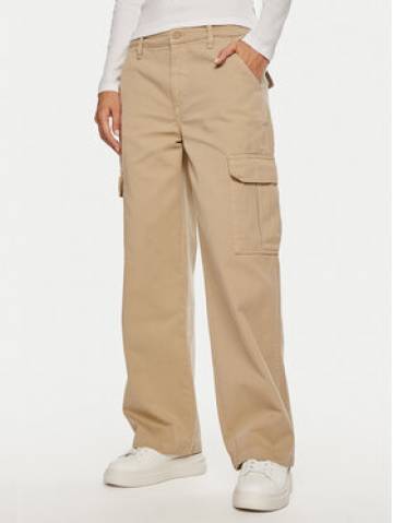 Guess Jeans Штани карго W4YB61 WGCV1 Бежевий Relaxed Fit Guess Jeans Штани карго W4YB61 WGCV1 Бежевий Relaxed Fit
