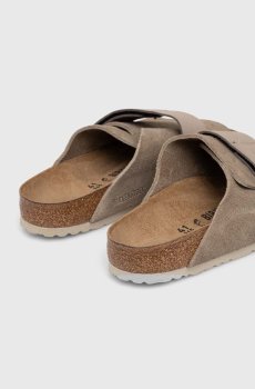 Замшевые шлепанцы Birkenstock Kyoto
