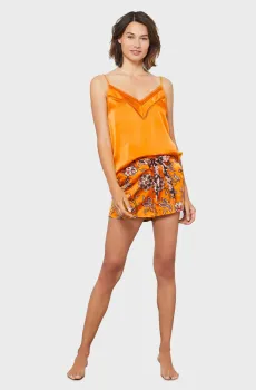 Женские оранжевые шорты ALOE Оранжевый S Etam 6509796