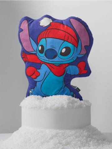 Подушка з принтом Lilo & Stitch - темно-синій Подушка з принтом Lilo & Stitch - темно-синій