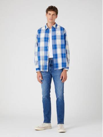 Wrangler Сорочка W5D64MXV2 112330810 Голубий Relaxed Fit Wrangler Сорочка W5D64MXV2 112330810 Голубий Relaxed Fit