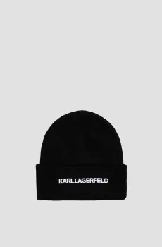Мужская черная шапка Черный ONESIZE Karl Lagerfeld A3M33159;999