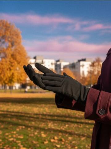 Рукавички - чорний