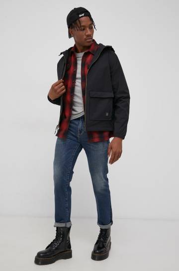 Хлопковая футболка Superdry цвет серый меланж Хлопковая футболка Superdry цвет серый меланж
