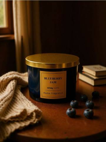 Свічка Blueberry Jam - темно-синій Свічка Blueberry Jam - темно-синій