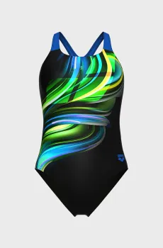 Женский черный купальник BLOOM SWIMSUIT SWIM PRO BACK L Черный 44 Arena 010265-556