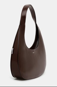 Кожаная сумочка Coperni Slim Swipe Baguette