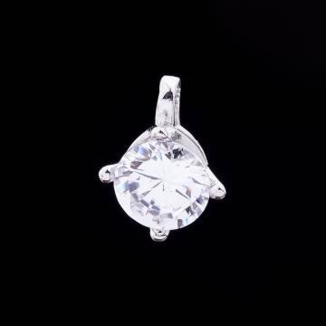 Серебряная подвеска с фианитом 132237 Серебряная подвеска с фианитом 132237