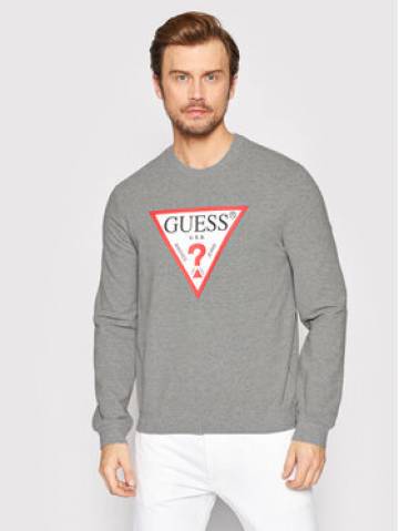 Guess Світшот Audley M2YQ37 K6ZS1 Сірий Slim Fit Guess Світшот Audley M2YQ37 K6ZS1 Сірий Slim Fit