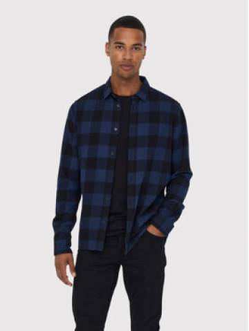 Only & Sons Сорочка Gudmund 22007112 Cиній Slim Fit Only & Sons Сорочка Gudmund 22007112 Cиній Slim Fit