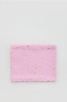 Reserved - Снуд з високим вмістом бавовни з принтом - рожевий - 375IL-30X