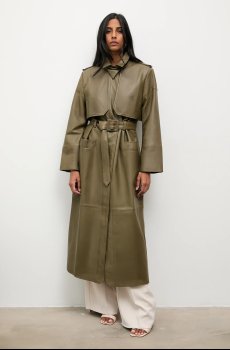 Кожаный тренч Answear.LAB