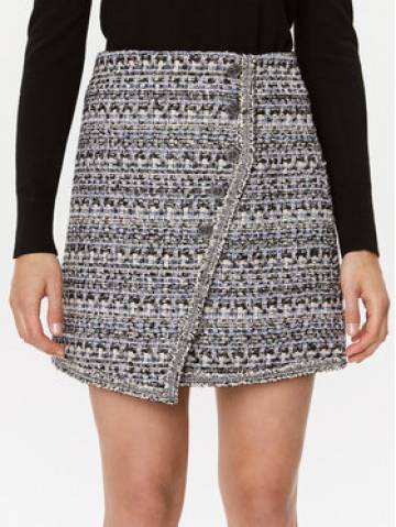 Bruuns Bazaar Спідниця трапеція Trillium Maeda BBW3505 Голубий Regular Fit Bruuns Bazaar Спідниця трапеція Trillium Maeda BBW3505 Голубий Regular Fit
