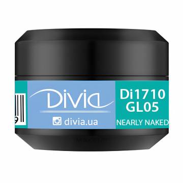 Гель для наращивания ногтей Divia Liquid Builder Gel GL05 Nearly Naked, 5 г Гель для наращивания ногтей Divia Liquid Builder Gel GL05 Nearly Naked, 5 г