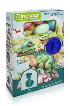 Набор из 8 яиц-сюрпризов QIZHIMIAO Динозаврики, от 6 лет (WFM884538)