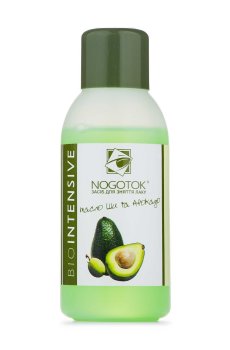 Жидкость для снятия лака Nogotok Biointesive Масло ши и авокадо, с ацетоном, 100 мл