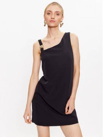 Just Cavalli Літня сукня 74PBO935 Чорний Regular Fit Just Cavalli Літня сукня 74PBO935 Чорний Regular Fit