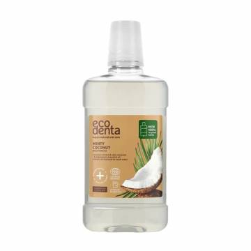 Ополаскиватель для полости рта Ecodenta Organic Mouthwash с мятным кокосом, 500 мл Ополаскиватель для полости рта Ecodenta Organic Mouthwash с мятным кокосом, 500 мл