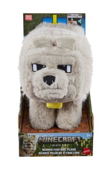 Интерактивная игрушка Minecraft Волк Деннис, от 3 лет, 15*28*24 см (JKB90)