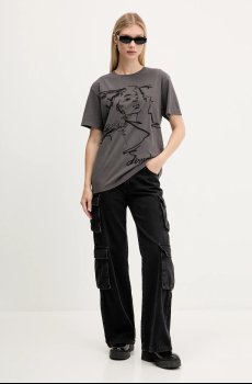 Хлопковая футболка Desigual BUDAPEST