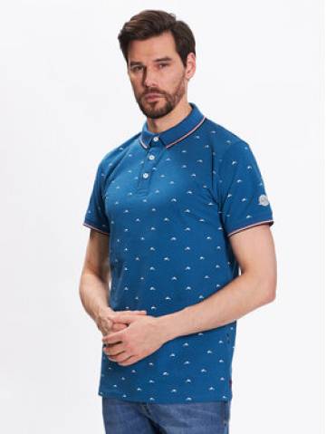 INDICODE Поло Dolphin 40-948 Cиній Regular Fit INDICODE Поло Dolphin 40-948 Cиній Regular Fit