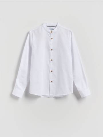 Reserved - Бавовняна сорочка - білий - 868FG-00X