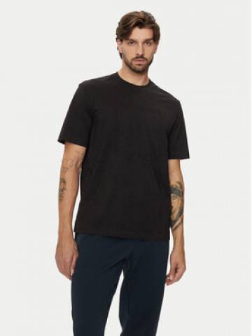Armani Exchange Футболка 6DZTLN ZJ9JZ 1200 Чорний Regular Fit Armani Exchange Футболка 6DZTLN ZJ9JZ 1200 Чорний Regular Fit
