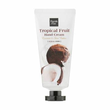Крем для рук Farm Stay Tropical Fruit Hand Cream Coconut с кокосом, 50 мл Крем для рук Farm Stay Tropical Fruit Hand Cream Coconut с кокосом, 50 мл
