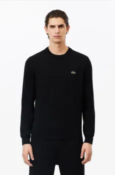 Мужской черный свитер Черный XL Lacoste AH1985031
