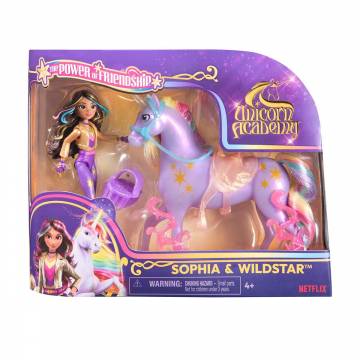 Игровой набор Spin Master Unicorn Academy Академия единорогов: кукла София с единорогом Дикая Звезда, от 4 лет (SM23203/6072668) Игровой набор Spin Master Unicorn Academy Академия единорогов: кукла София с единорогом Дикая Звезда, от 4 лет (SM23203/6072668)
