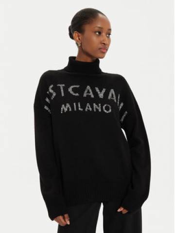 Just Cavalli Гольф 77PAFM22 Чорний Regular Fit Just Cavalli Гольф 77PAFM22 Чорний Regular Fit